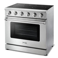 Thor Kitchen Appliance Package 36 in. Electric Range, 36 in. Range Hood