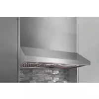 Thor Kitchen Package - 48 in. Gas Range, Range Hood, Dishwasher, Refrigerator with Water and Ice Dispenser