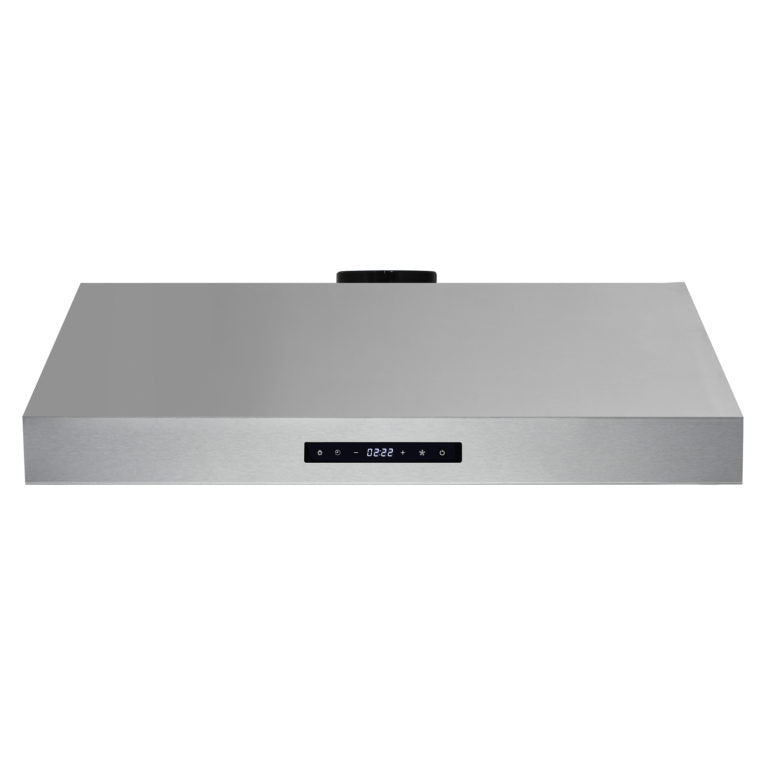 Cosmo 30" Under Cabinet Stainless Steel Range Hood with LED Light, 380 CFM, Permanent Filter, Convertible from Ducted to Ductless (Kit Not Included), 30 in., Stainless Steel - UMC30