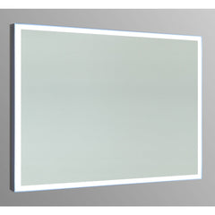 Vanity Art Led Mirror with White and Blue Color + Touch Sensor - VA3D-36