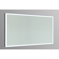 Vanity Art Led Mirror with White and Blue Color + Touch Sensor - VA3D-48