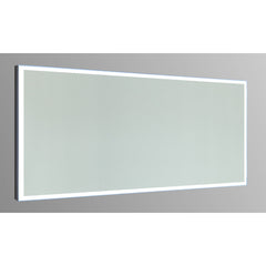 Vanity Art Led Mirror with White and Blue Color + Touch Sensor - VA3D-60