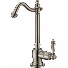 WHITEHAUS Point of Use Cold Water Drinking Faucet with Traditional Swivel Spout - WHFH-C1006