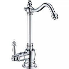 WHITEHAUS Point of Use Instant Hot Water Drinking Faucet with Traditional Swivel Spout - WHFH-H1006