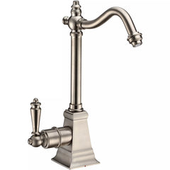 WHITEHAUS Point of Use Instant Hot Water Drinking Faucet with Traditional Swivel Spout - WHFH-H2011