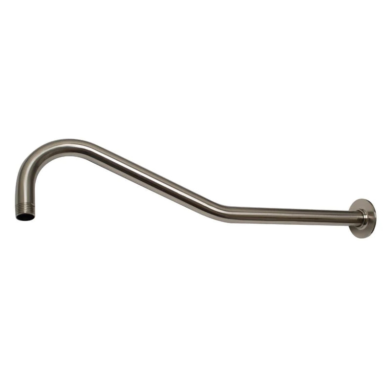 WHITEHAUS Showerhaus Long Hooked Solid Brass Shower Arm - WHSA520