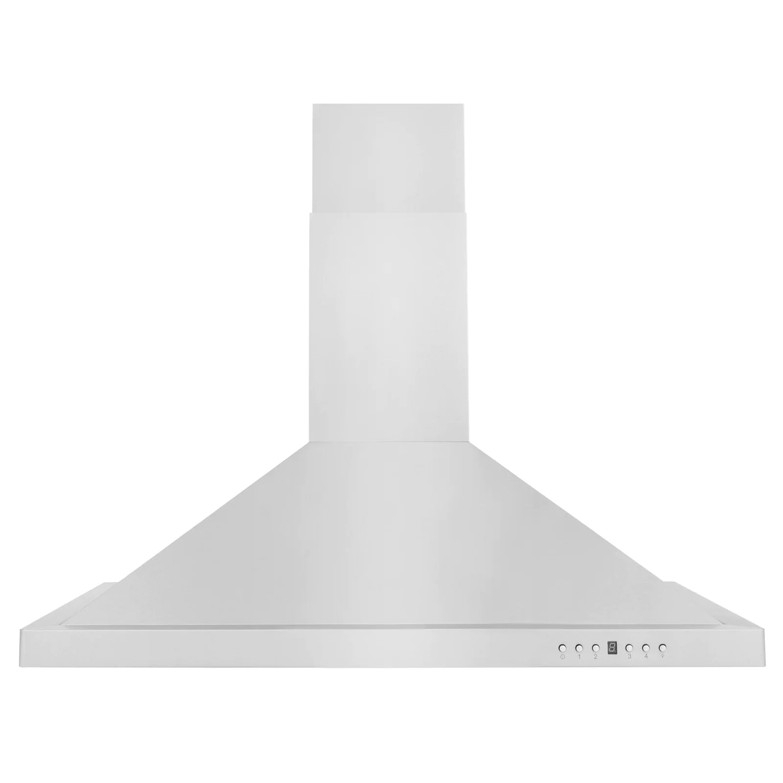 ZLINE 30-Inch Convertible Wall Mount Range Hood in Stainless Steel with Set of 2 Charcoal Filters, LED lighting and Dishwasher-Safe Baffle Filters - KB-CF-30