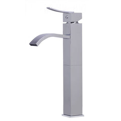 ALFI Single Lever Tall Square Bathroom Faucet Polished/Brushed - AB1158