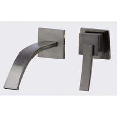 ALFI Single Lever Wallmount Bathroom Faucet Polished & Brushed - AB1256