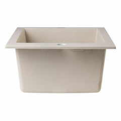 ALFI 17" Drop-In Rectangular Granite Kitchen Prep Sink - AB1720DI