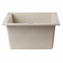 ALFI 17" Undermount Rectangular Granite Kitchen Prep Sink - AB1720UM