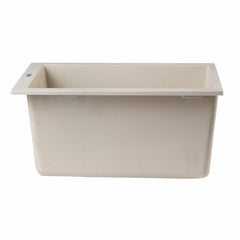 ALFI 17" Undermount Rectangular Granite Kitchen Prep Sink - AB1720UM