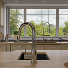 ALFI 17" Undermount Rectangular Granite Kitchen Prep Sink - AB1720UM