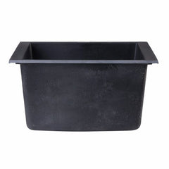 ALFI 17" Undermount Rectangular Granite Kitchen Prep Sink - AB1720UM