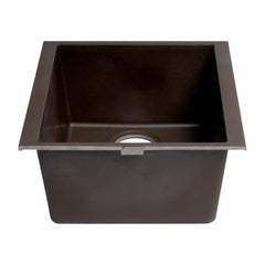ALFI 17" Undermount Rectangular Granite Kitchen Prep Sink - AB1720UM