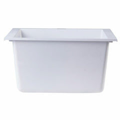 ALFI 17" Undermount Rectangular Granite Kitchen Prep Sink - AB1720UM