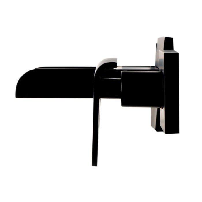 ALFI Widespread Wall Mounted Modern Waterfall Bathroom Faucet - AB1796
