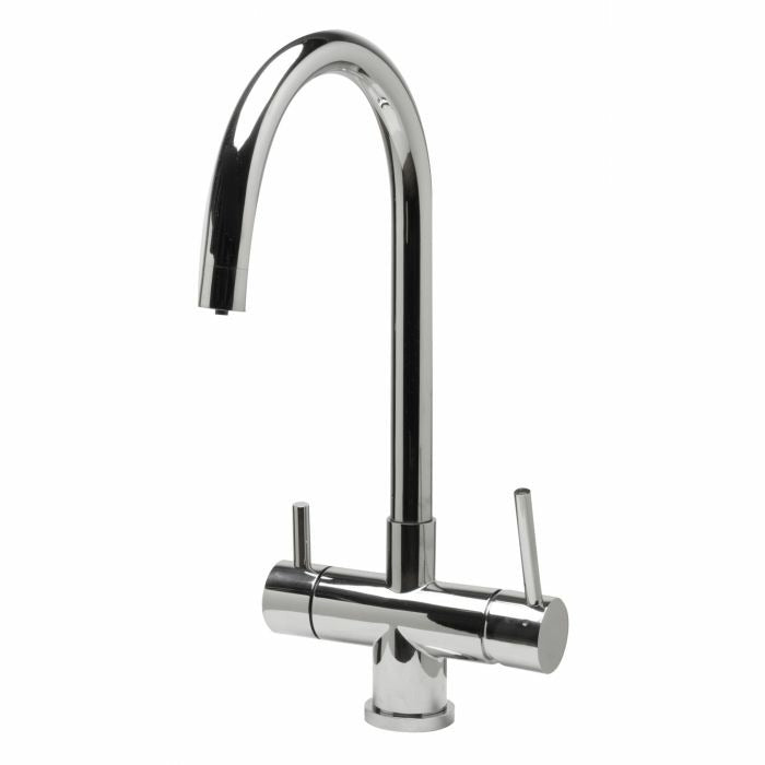 ALFI Solid Stainless Steel Kitchen Faucet & Drinking Water Dispenser Combo - AB2042