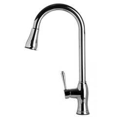 ALFI Pull Down Kitchen Faucet In Polished Or Brushed Finish - AB2043