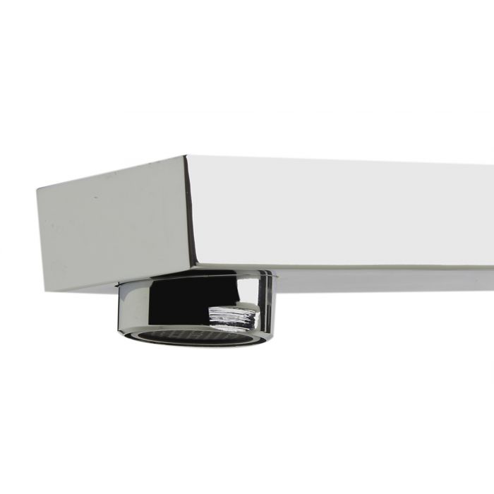 ALFI Deck Mounted Tub Filler and Square Hand Held Shower Head - AB2322