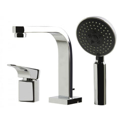 ALFI Single Lever Faucet Round Hand Held Pull-Out Shower Head - AB2703
