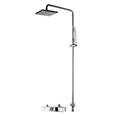 ALFI Square Style Thermostatic Exposed Shower Set - AB2862