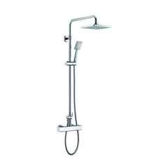 ALFI Square Style Thermostatic Exposed Shower Set - AB2862