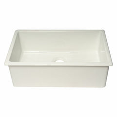 ALFI 30" Undermount / Drop In Fireclay Kitchen Sink - AB3018UD