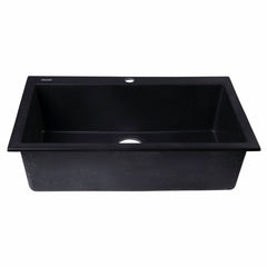 ALFI 30" Drop-In Single Bowl Granite Composite Kitchen Sink - AB3020DI