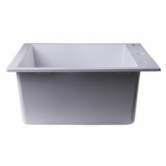 ALFI 30" Drop-In Single Bowl Granite Composite Kitchen Sink - AB3020DI