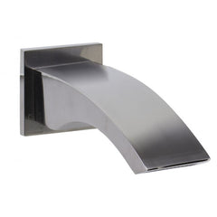 ALFI Curved Tub Filler Bathroom Spout Polished or Brushed - AB3301