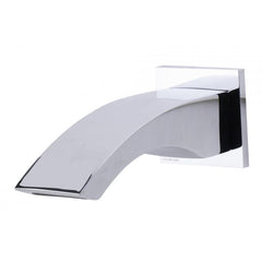 ALFI Curved Tub Filler Bathroom Spout Polished or Brushed - AB3301