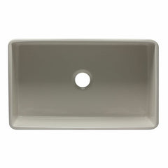 ALFI 33" Reversible Single Fireclay Farmhouse Kitchen Sink - AB3320SB