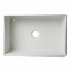 ALFI 30" Farm Sink Fluted Single Bowl Design for Kitchen - AB509