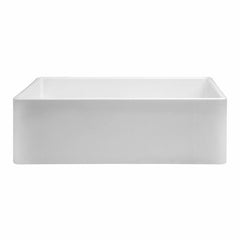 ALFI 36" Smooth Apron Single Bowl Fireclay Farm Sink - AB536