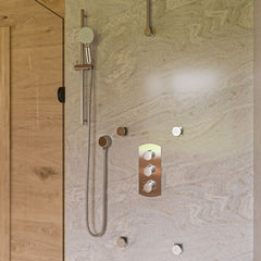 ALFI Sliding Rail Hand Shower Set in Polished or Brushed - AB7938