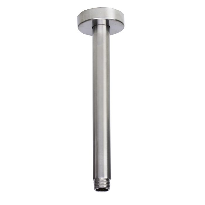 ALFI 8" Round Ceiling Mount Shower Arm for Rain Shower Heads - AB8RC
