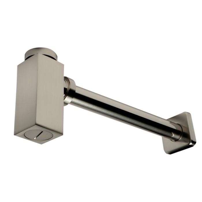 ALFI Solid Brass Square Modern Decorative Bottle P-Trap - AB9026