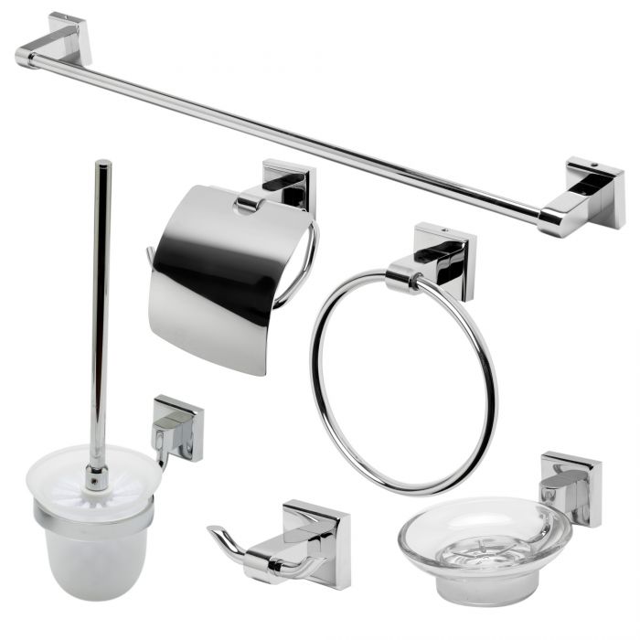ALFI 6 Piece Matching Bathroom Accessory Set - AB9509