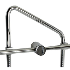 ALFI Polished Chrome Corner Mounted Double Basket Shower Shelf Bathroom Accessory - AB9532