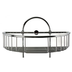 ALFI Polished Chrome Wall Mounted Double Basket Shower Shelf Bathroom Accessory - AB9534