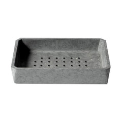 ALFI  7 Piece Solid Concrete Gray Matte Bathroom Accessory Set - ABCO1023