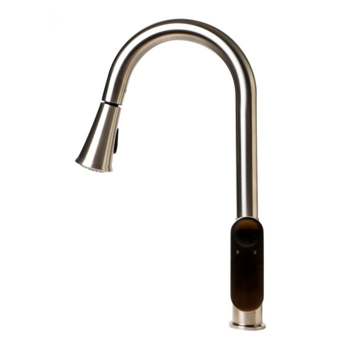 ALFI Gooseneck Pull Down Kitchen Faucet - ABKF3480