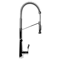 ALFI Double Spout Commercial Spring Kitchen Faucet - ABKF3787