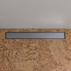 ALFI  24" Long Stainless Linear Shower Drain with Solid Cover - ABLD24B