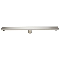 ALFI 32" Modern Stainless Linear Shower Drain w/ Solid Cover - ABLD32B