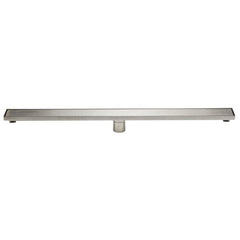 ALFI 36" Modern Stainless Linear Shower Drain w/ Solid Cover - ABLD36B
