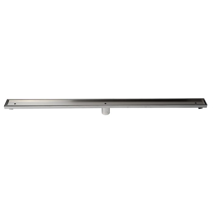 ALFI 47" Stainless Steel Linear Shower Drain with No Cover - ABLD47A