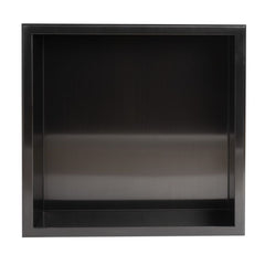 ALFI 16" x 16" Steel Square Single Shelf Shower Niche - ABNP1616