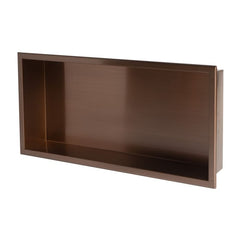 ALFI 24" x 12" Stainless Steel Horizontal Single Shelf Shower Niche - ABNP2412